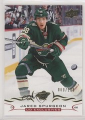 2018-19 Upper Deck UD Exclusives 60/100 Jared Spurgeon #94 a3q