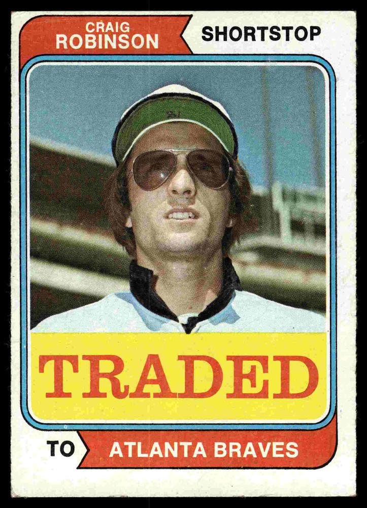 Craig Robinson 1974 Topps #23T Traded
