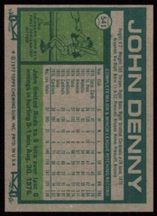 1977 Topps John Denny St. Louis Cardinals #541