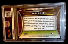 2023 Bowman Draft – Bowman Draft Night Paul Skenes #BDN-7 (RC)Psa 10