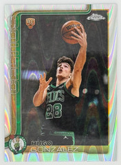 2025-26 Topps Chrome Update Hugo González RC 178 RayWave Boston Celtics