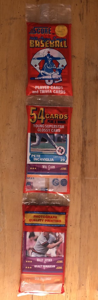 Pete Incaviglia Wally Joyner Don Mattingly Will Clark Rickey Henderson Phil Niek