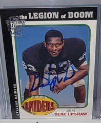 2004 Topps All-Time Fan Favorites – Gene Upshaw #GU Autographs (AU)