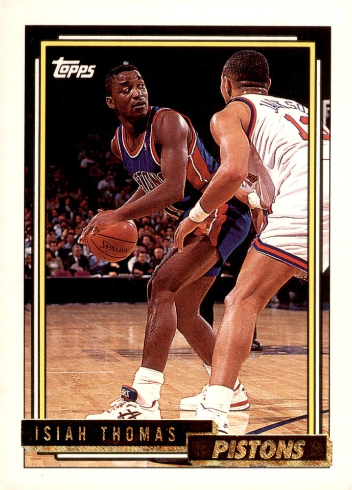 1992-93 Topps #331 Isiah Thomas Gold