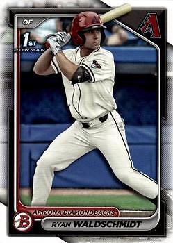 2024 Bowman Draft Paper Prospects #BD-18 Ryan Waldschmidt 1st Arizona D-Backs