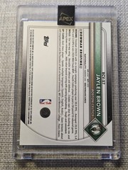 2025-26 Bowman – Chrome Jaylen Brown Card No. BCV-57 Gold Mojo Refractor #/50