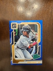 2026 Donruss #107 Jesus Made Optic Blue Velocity