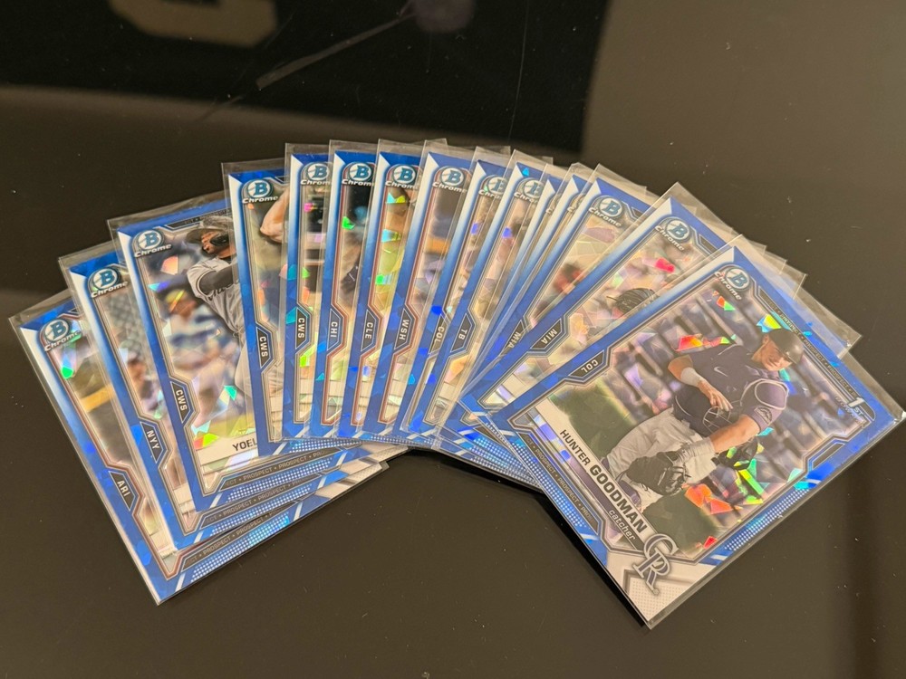 2021 Bowman Draft Sapphire Edition Chrome Singles YOU PICK + 2 Card Min Plz Read