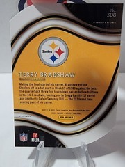 2020 Panini Select – Field Level Terry Bradshaw #308 Light Blue Prizm Die-Cut