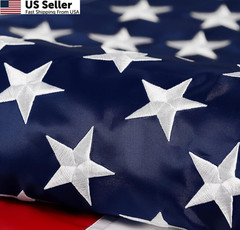 American Flag 3×5 ft: Long Lasting US Flag, 60 inches x 36 inches, 3X5FT