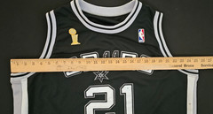 Mitchell&Ness Hardwood Classics Tim Duncan #21 San Antonio Spurs Jersey – [B-10]