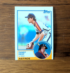 Topps Baseball Cards Errors Miscuts 1981,83,84,86 lot of 7