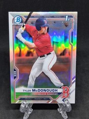 2021 Bowman Draft #BDC-3 Tyler McDonough Chrome 1st Refractor Red Sox