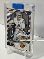 Dak Prescott Custom novelty art Handmade Dallas Cowboys Patch CARD