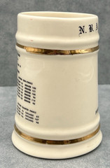 1976-1977 PORTLAND TRAIL BLAZERS NBA CHAMPIONS STEIN MUG 5-3/4&Prime; TALL