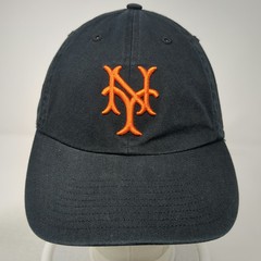New York Mets MLB &rsquo;47 Baseball Cap Black One Size Cooperstown Collection Hat
