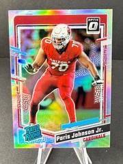 Paris Johnson Jr. – 2023 3 Card Rookie & Parallel Lot RC Arizona Cardinals