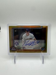 2025 Topps Pro Debut Nick Kurtz Gold Foil Autograph Rookie Card #PD-1 Gold Foil