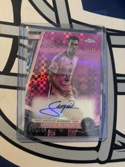 Sergio Busquets 2024 Topps Chrome Pink Power Autograph /99 CA-SB Miami Barca