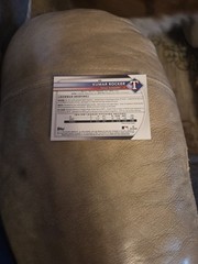 2025 Kumar Rocker Bowman Rookie Card #80 (RC) Rangers