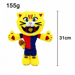 Barcelona Mascot Cat Plush Toy 31CM FIFA World Cup Soccer Collectible Doll