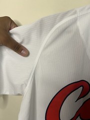 Hiroshima Toyo Carp Takayoshi Noma NPB Japan Baseball Jersey L *FLAWS*
