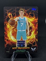 2025 Topps – Match Attax Hot Prospects Kon Knueppel #HP-KK Charlotte Hornets