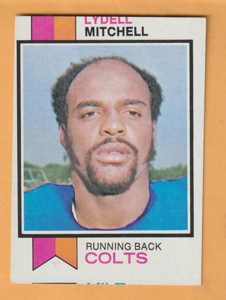 Lydell Mitchell Baltimore Colts 1973 Topps #56 Penn State Nittany Lions