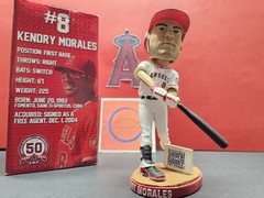 Kendry Morales Los Angeles Angels MLB 2011 SGA Bobblehead NIB SH Lefty