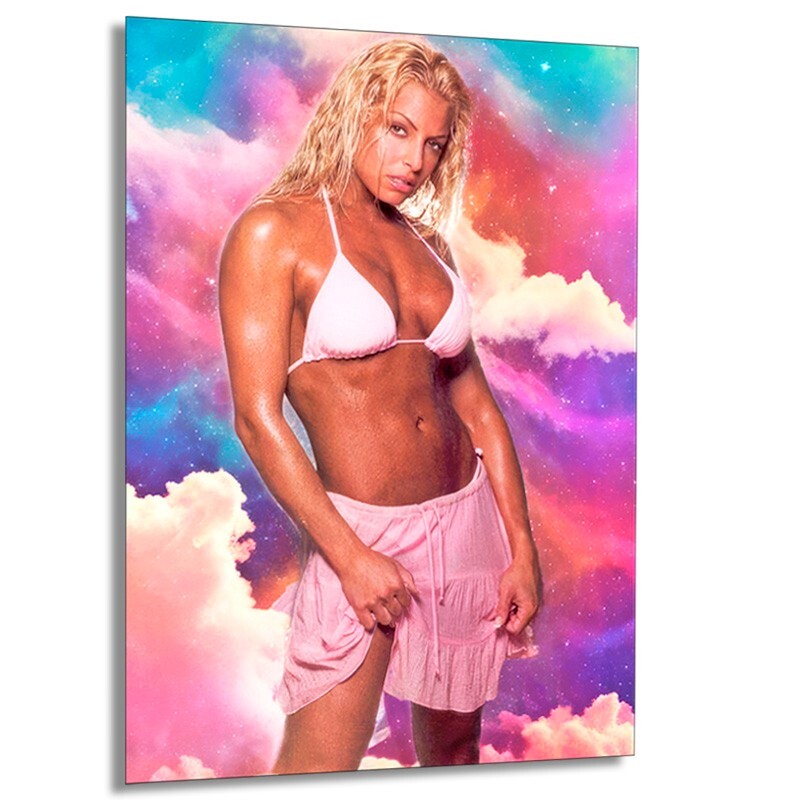 TRISH STRATUS WWE Wrestling Model Diva Belles ACEO Art Print Card by RoStar #3/7