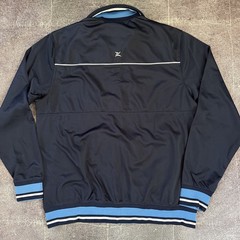 Men&rsquo;s Vintage Y2K Zipway Denver Nuggets Navy Blue Full Zip Up Light Jacket Sz XL