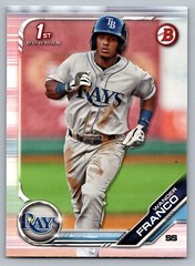 2019 Bowman #BP-100 Wander Franco Prospects Tampa Bay Rays Free S&H