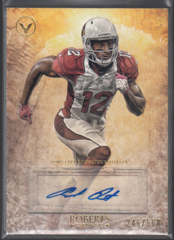 ANDRE ROBERTS 2012 Topps Valor Centurion Autographs #CA-AR Cardinals 246/500