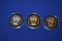 Mark McGwire Highland Mint .999 Fine Silver 24K Gold Baseball Coin set of 3 COA