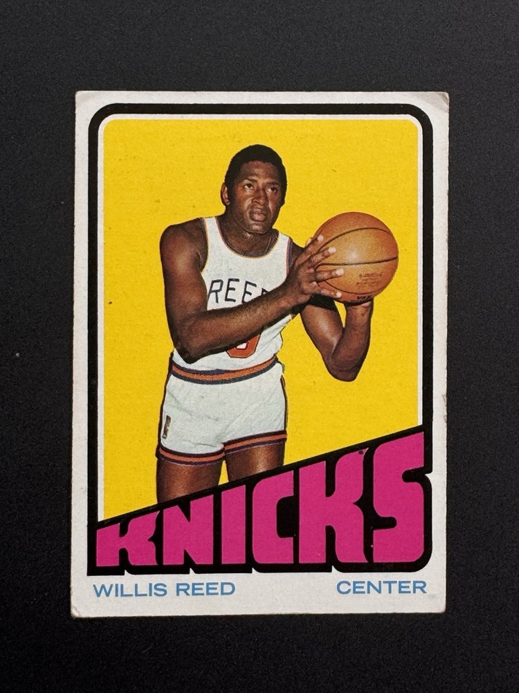 Topps 1972-73 Willis Reed New York Knicks #129 Base Set Basketball Card
