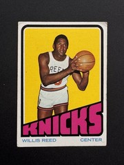 Topps 1972-73 Willis Reed New York Knicks #129 Base Set Basketball Card