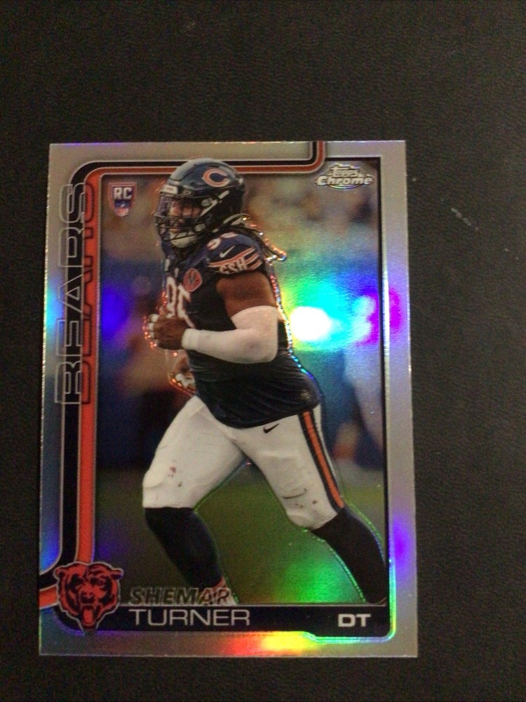 2025 Topps Chrome – Rookies Shemar Turner #303 Refractor (RC)