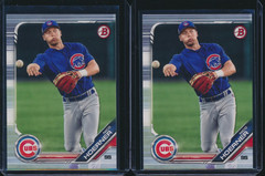Lot of (3) NICO HOERNER 2019 Bowman Paper Prospects Chicago CUBS Rookie RC
