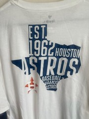 Houston Astros Team Hot Shot T-Shirt – White Size 3XL