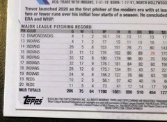 2021 Topps Chrome Baseball Trevor Bauer #77 Cincinnati Reds