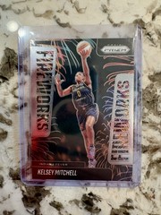 2025 Panini WNBA Prizm Kelsey Mitchell Fireworks No. 6