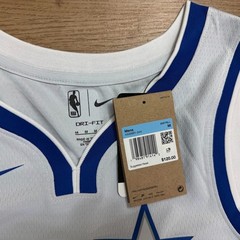 New Nike NBA Orlando Magic Franz Wagner #22 Jersey City Edition Blue Medium 44