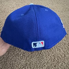 New Era 59Fifty LA Dodgers WS Champion 2024 Side Patch Fitted Hat Low Crown