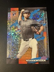 2026 Topps Finest – Nolan McLean Uncommon Mini Diamond Refractor! #115 RC