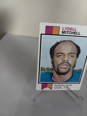 1973 Topps Lydell Mitchell Rookie Baltimore Colts Football Card #56 VG
