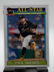 2026 Topps Series 2 Paul Skenes 1991 Topps All-Stars #91AS-39 Pittsburgh Pirates