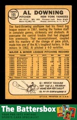 1968 Topps #105 Al Downing VG/VGEX X3788063