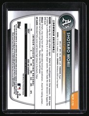 2025 Bowman Chrome #BCP-170 Shotaro Morii Prospects Mojo