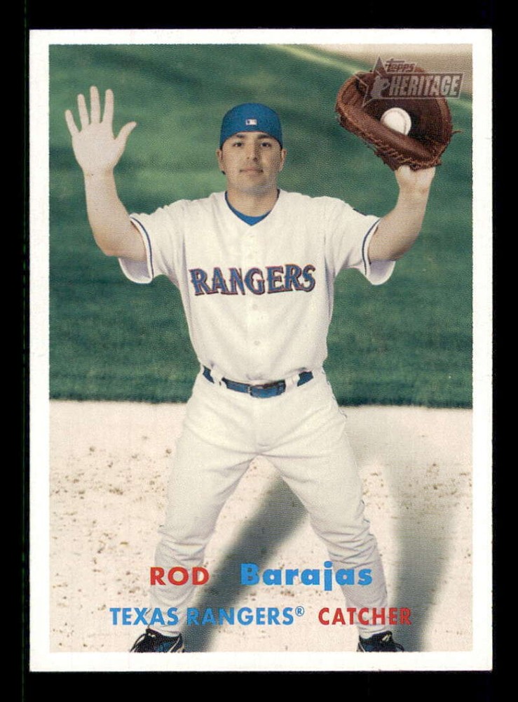 2006 Topps Heritage #292 Rod Barajas (SP/Short Print) Rangers z