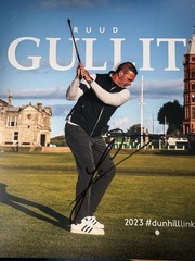 Ruud Gullit Signed Golf Photo Autograph 8×10 Netherlands AC Milan Chelsea